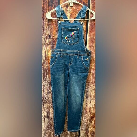 Cat & Jack Unicorn Overalls - Picture 2 of 9